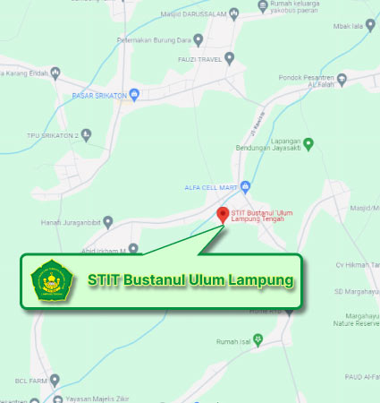 Lokasi Kampus (Google Map) STIT Bustanul Ulum Prestasi